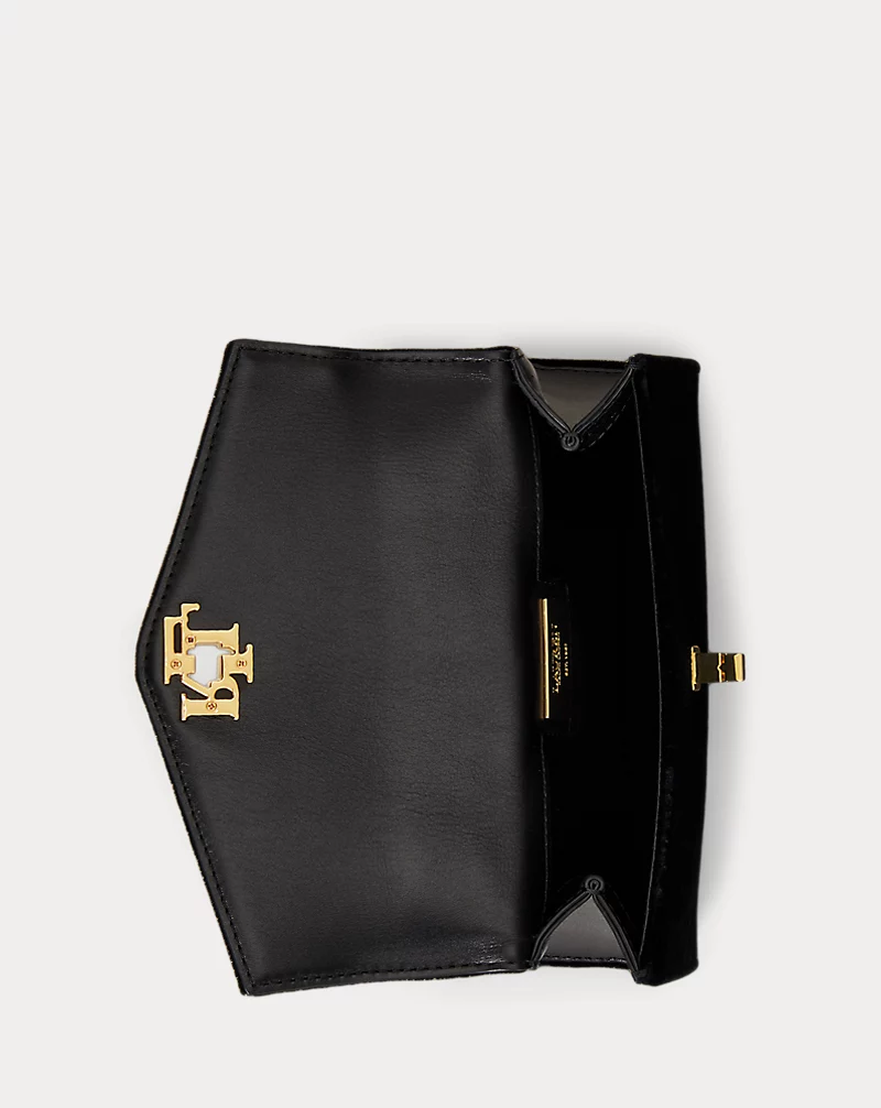 Polo Golf Ralph Lauren Velvet Small Farrah Satchel