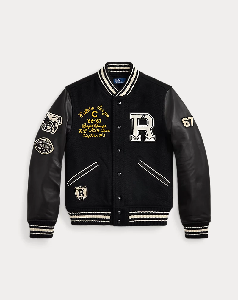 Polo Golf Ralph Lauren Wool-Blend Letter Jacket