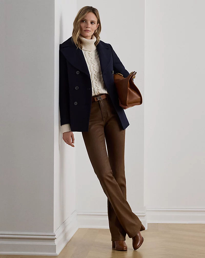 Polo Golf Ralph Lauren Wool-Blend Peacoat