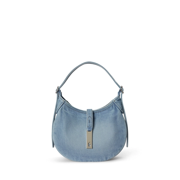 polo golf ralph lauren Polo ID Denim Small Shoulder Bag