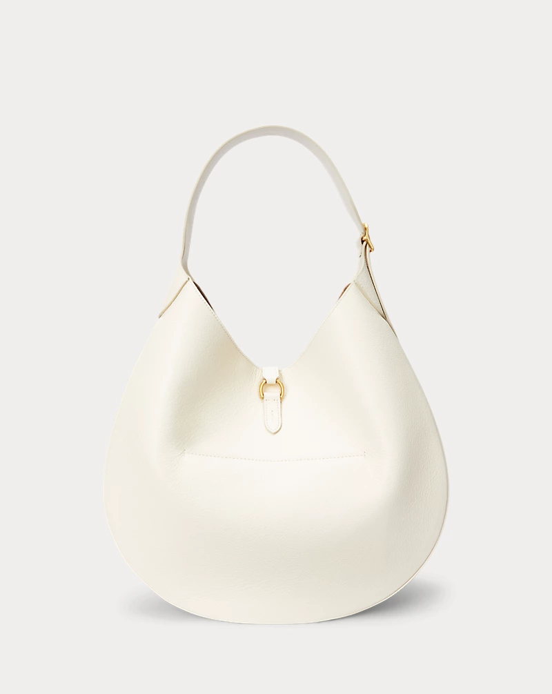 Polo Golf Ralph Lauren Polo ID Leather Large Shoulder Bag