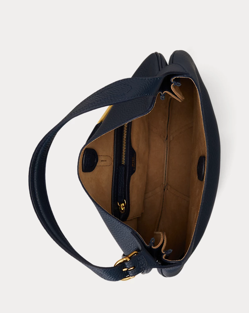 Polo Golf Ralph Lauren Polo ID Leather Medium Shoulder Bag