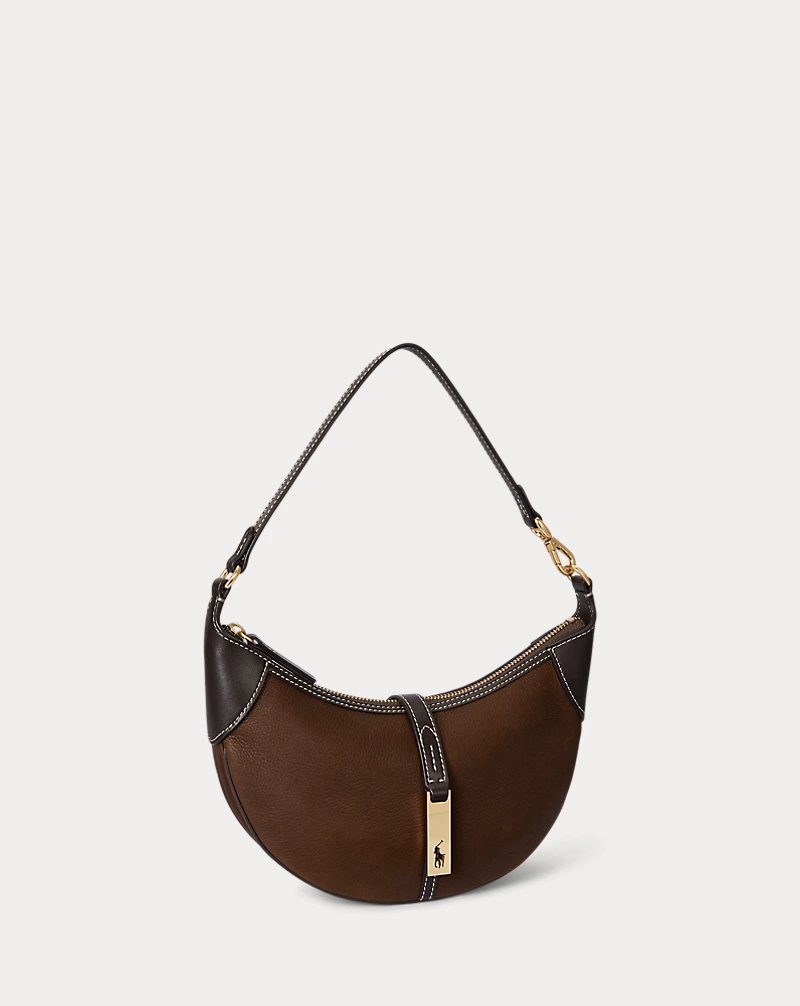 Polo Golf Ralph Lauren Polo ID Leather Mini Shoulder Bag