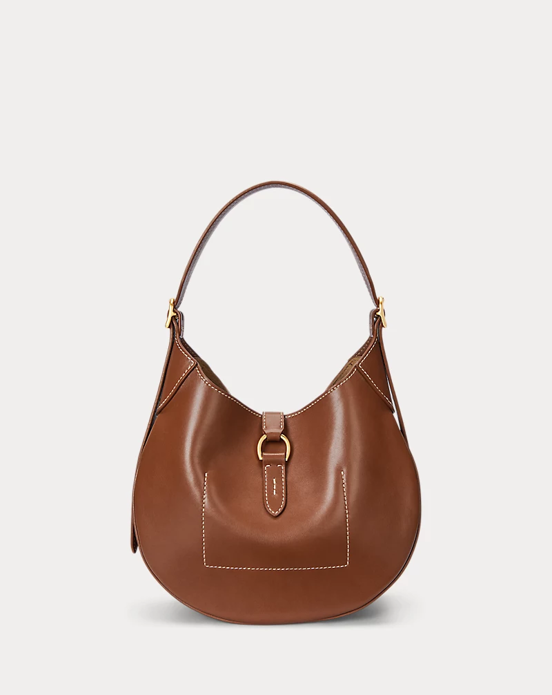 Polo Golf Ralph Lauren Polo ID Leather Small Shoulder Bag