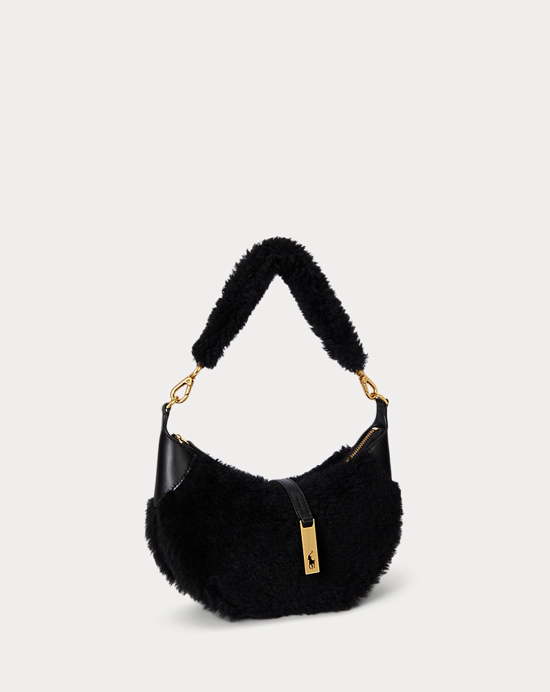 Polo Golf Ralph Lauren Polo ID Shearling Mini Shoulder Bag