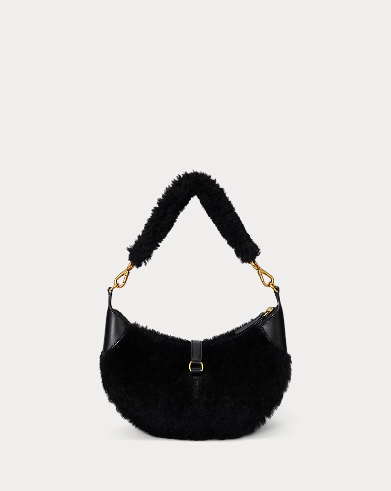 Polo Golf Ralph Lauren Polo ID Shearling Mini Shoulder Bag