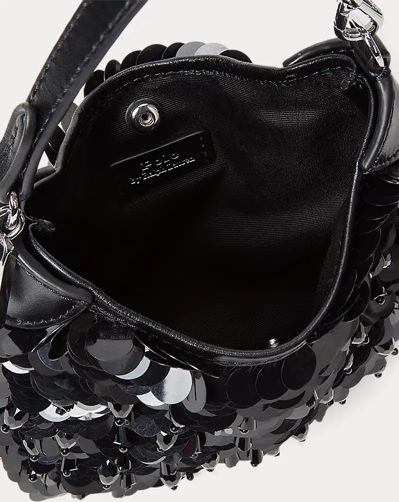 Polo Golf Ralph Lauren Polo ID Silk Paillette Pouch