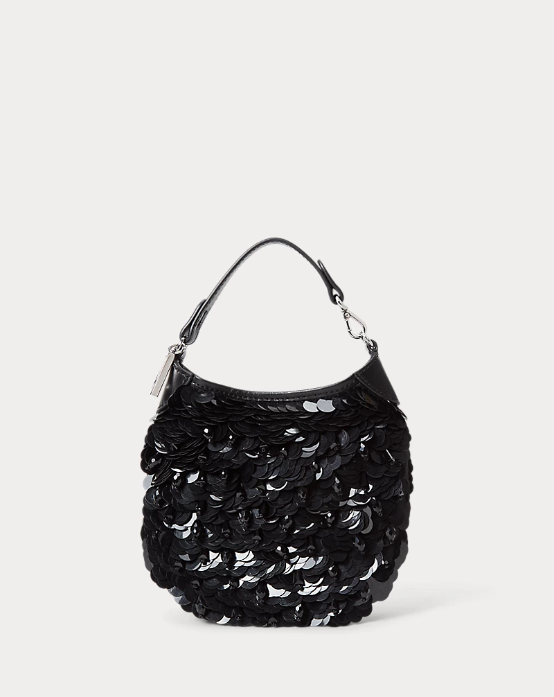 polo golf ralph lauren Polo ID Silk Paillette Pouch