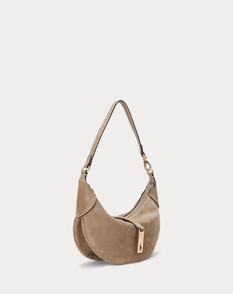 Polo Golf Ralph Lauren Polo ID Suede Mini Shoulder Bag