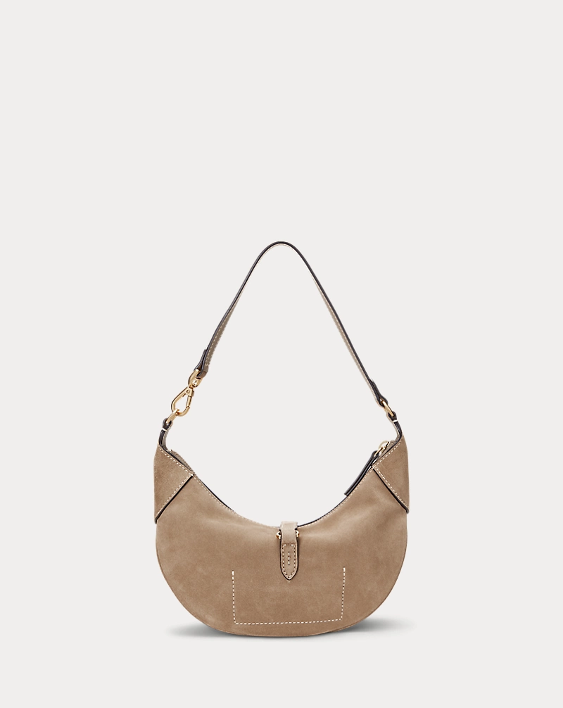 Polo Golf Ralph Lauren Polo ID Suede Mini Shoulder Bag