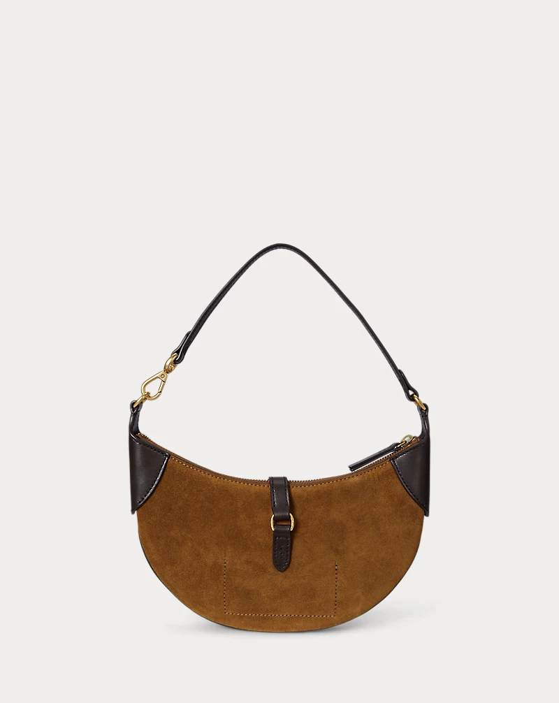 Polo Golf Ralph Lauren Polo ID Suede Mini Shoulder Bag