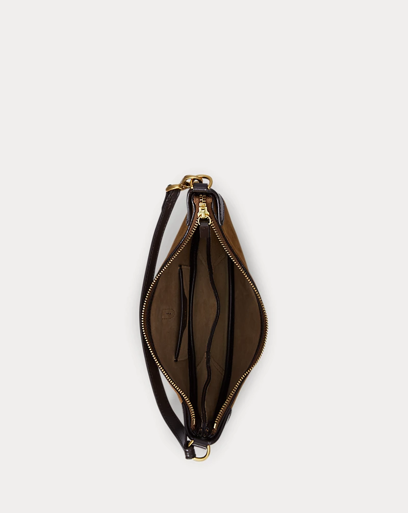 Polo Golf Ralph Lauren Polo ID Suede Mini Shoulder Bag