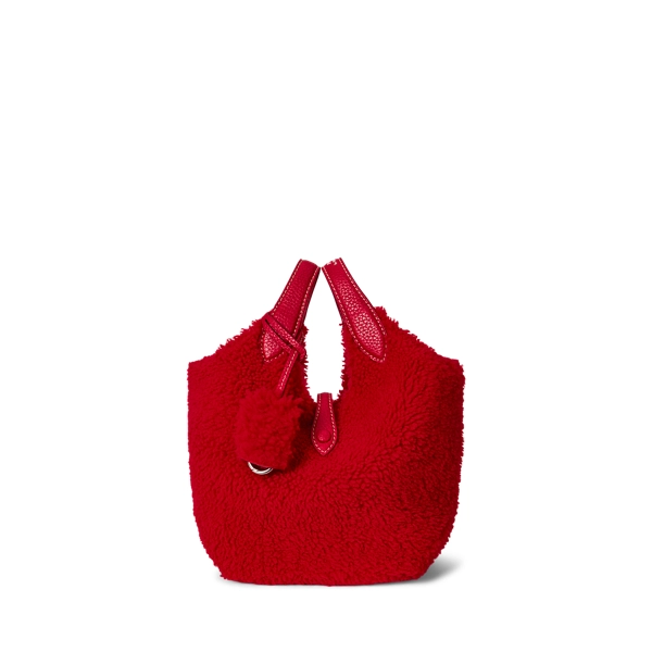 polo golf ralph lauren Polo Play Shearling Tote & Crossbody