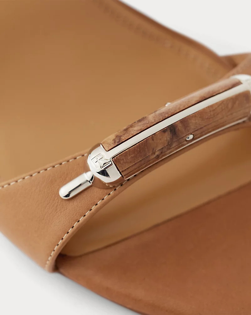 Polo Golf Ralph Lauren Presling 95 MM Calfskin Sandal