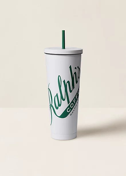 polo golf ralph lauren Ralph’s Coffee Iced Beverage Cup & Straw
