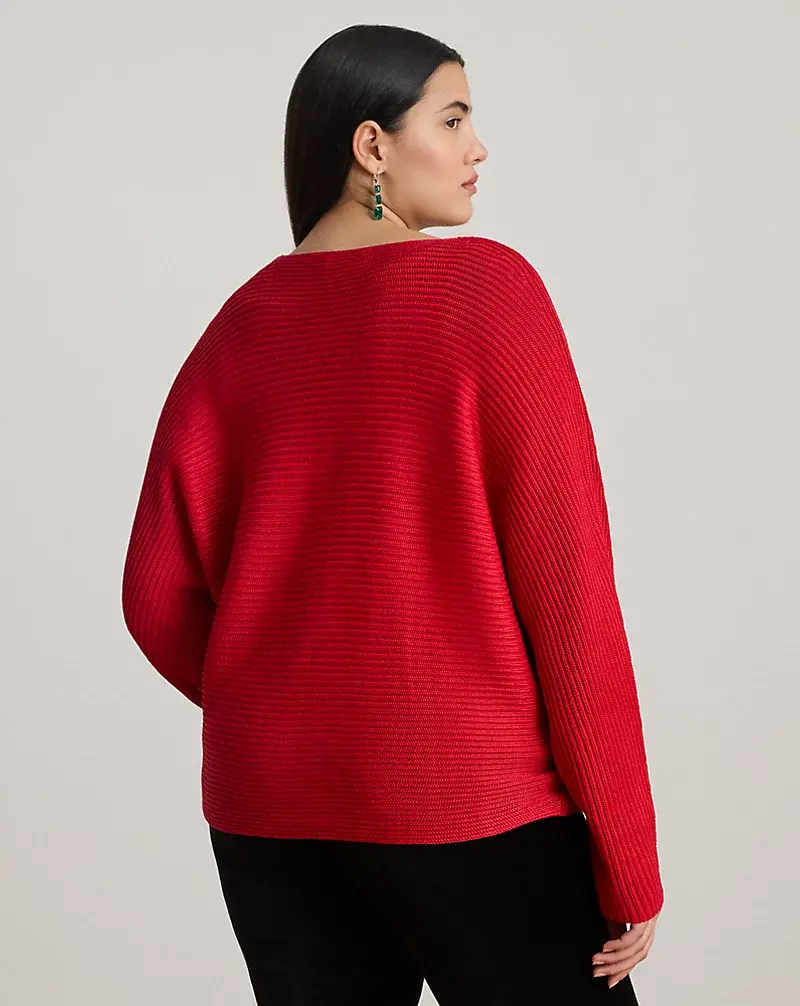 Polo Golf Ralph Lauren Rib-Knit Dolman-Sleeve Sweater