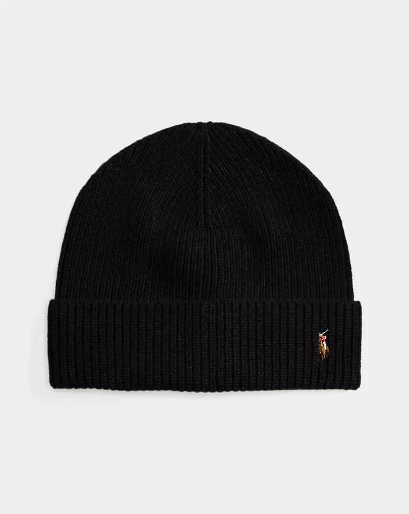 polo golf ralph lauren Signature Pony Wool-Blend Beanie