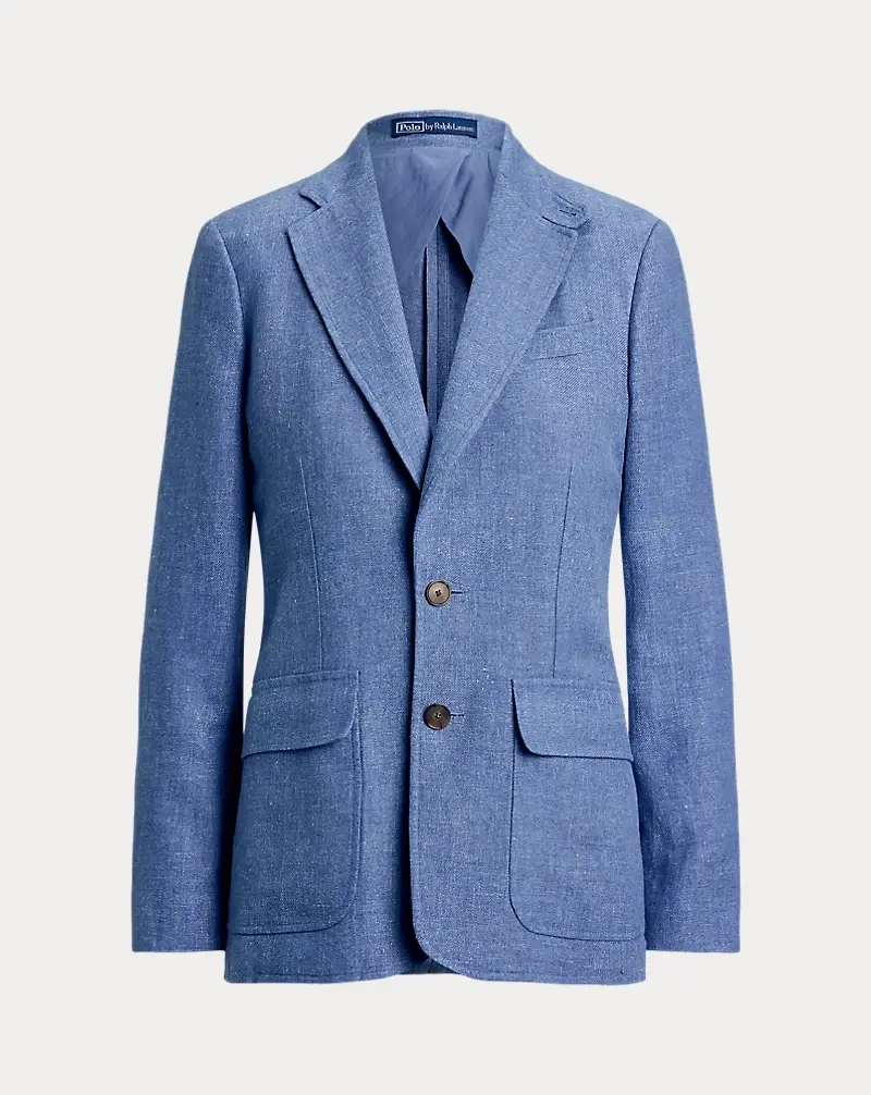 Polo Golf Ralph Lauren Single-Breasted Linen-Cotton Blazer