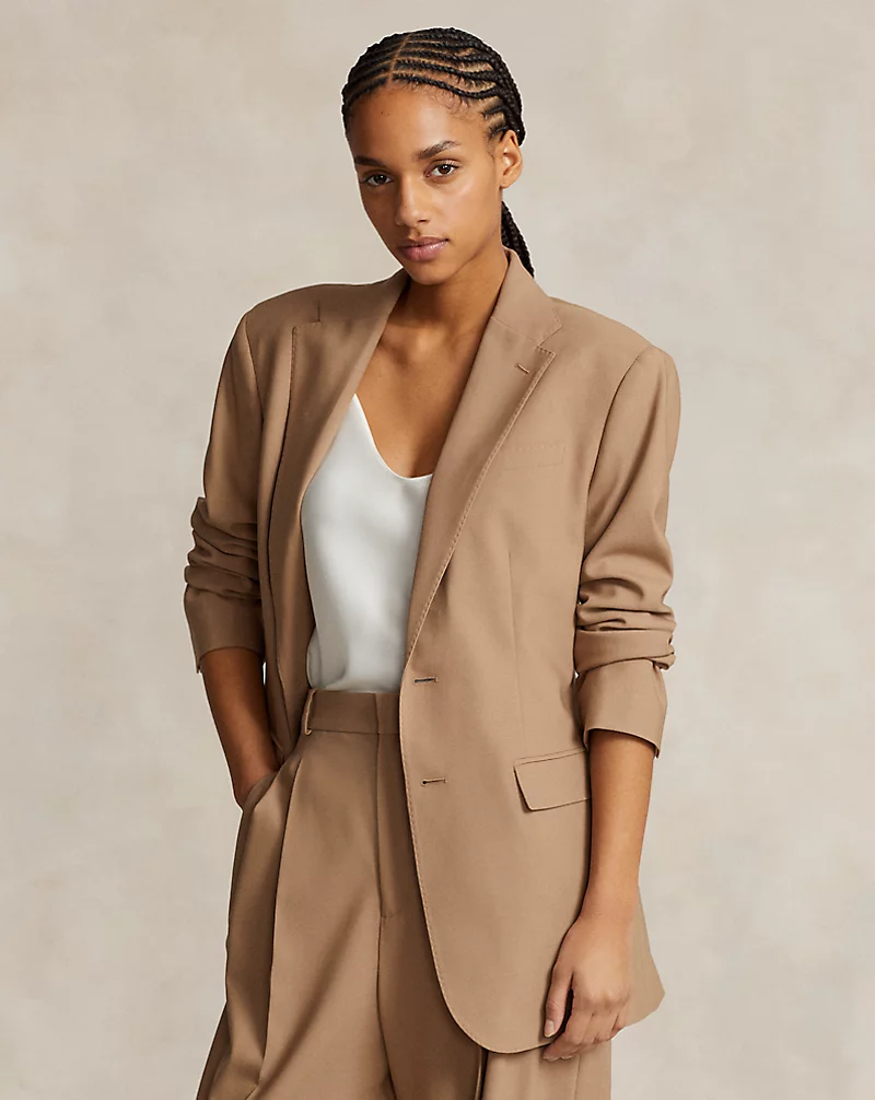 polo golf ralph lauren Single-Breasted Stretch Wool Blazer