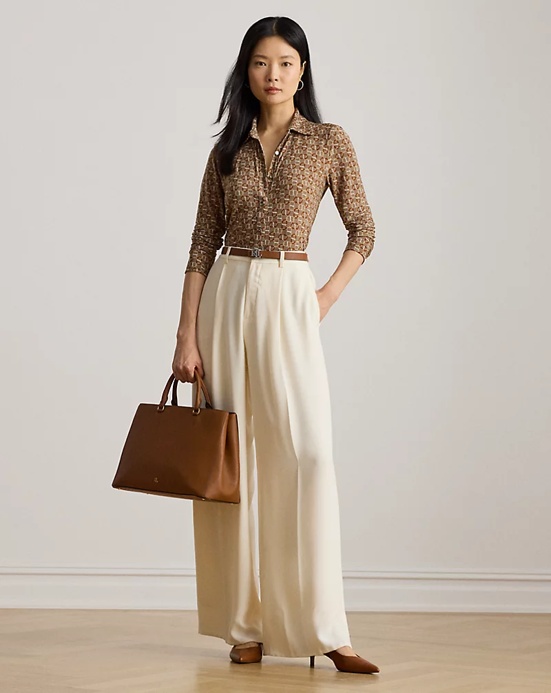 Polo Golf Ralph Lauren Slim Fit Geo-Print Jersey Shirt