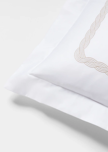 Polo Golf Ralph Lauren Spencer Cable Embroidery Sham