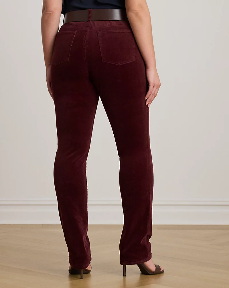 Polo Golf Ralph Lauren Stretch Corduroy Mid-Rise Straight Pant