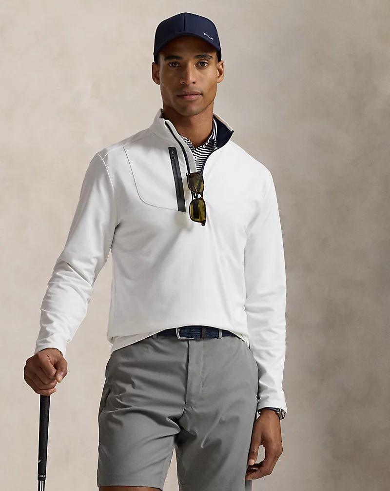polo golf ralph lauren Stretch Jersey Quarter-Zip Pullover
