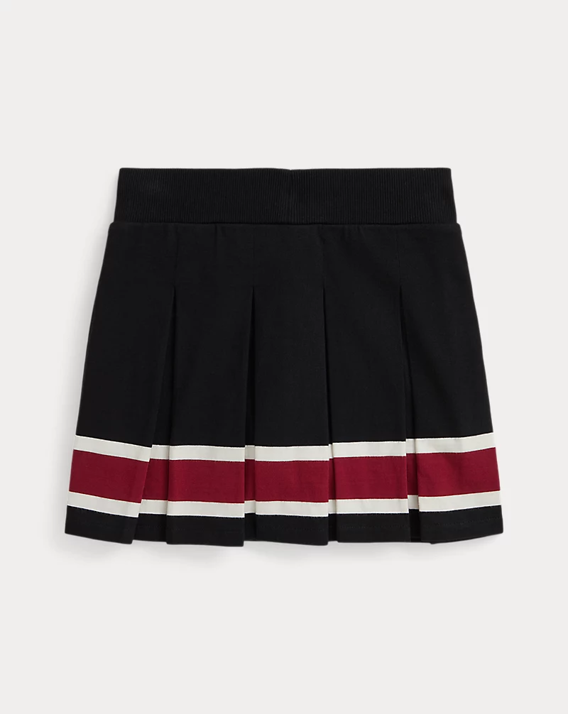 Polo Golf Ralph Lauren Striped Pleated Jersey Skort