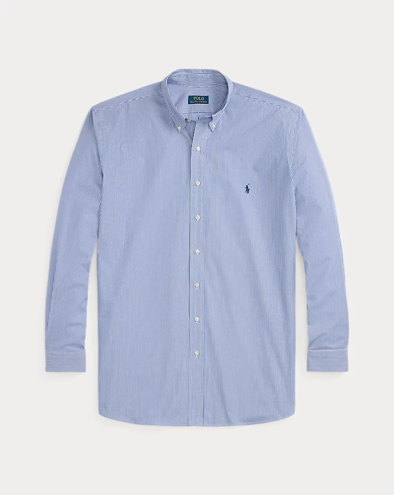 Polo Golf Ralph Lauren Striped Stretch Poplin Shirt
