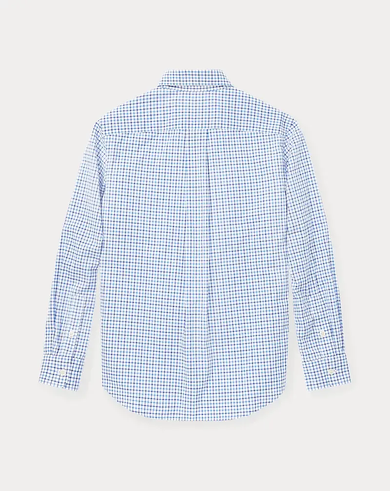 Polo Golf Ralph Lauren Tattersall Cotton Poplin Shirt