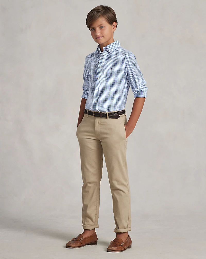 Polo Golf Ralph Lauren Tattersall Cotton Poplin Shirt