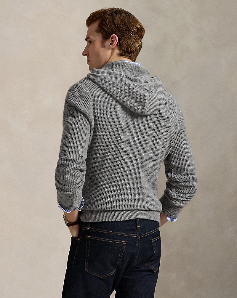 Polo Golf Ralph Lauren Textured Wool-Cotton Hooded Sweater