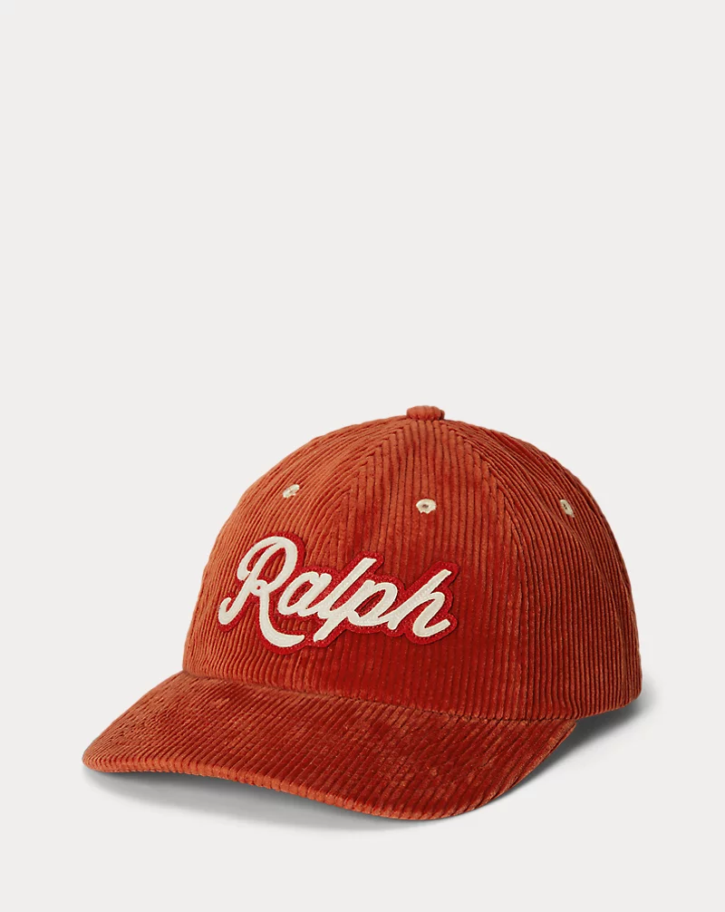polo golf ralph lauren The Ralph Logo Corduroy Ball Cap
