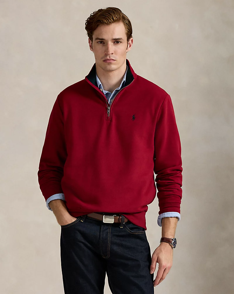 polo golf ralph lauren The RL Fleece Quarter-Zip Sweatshirt