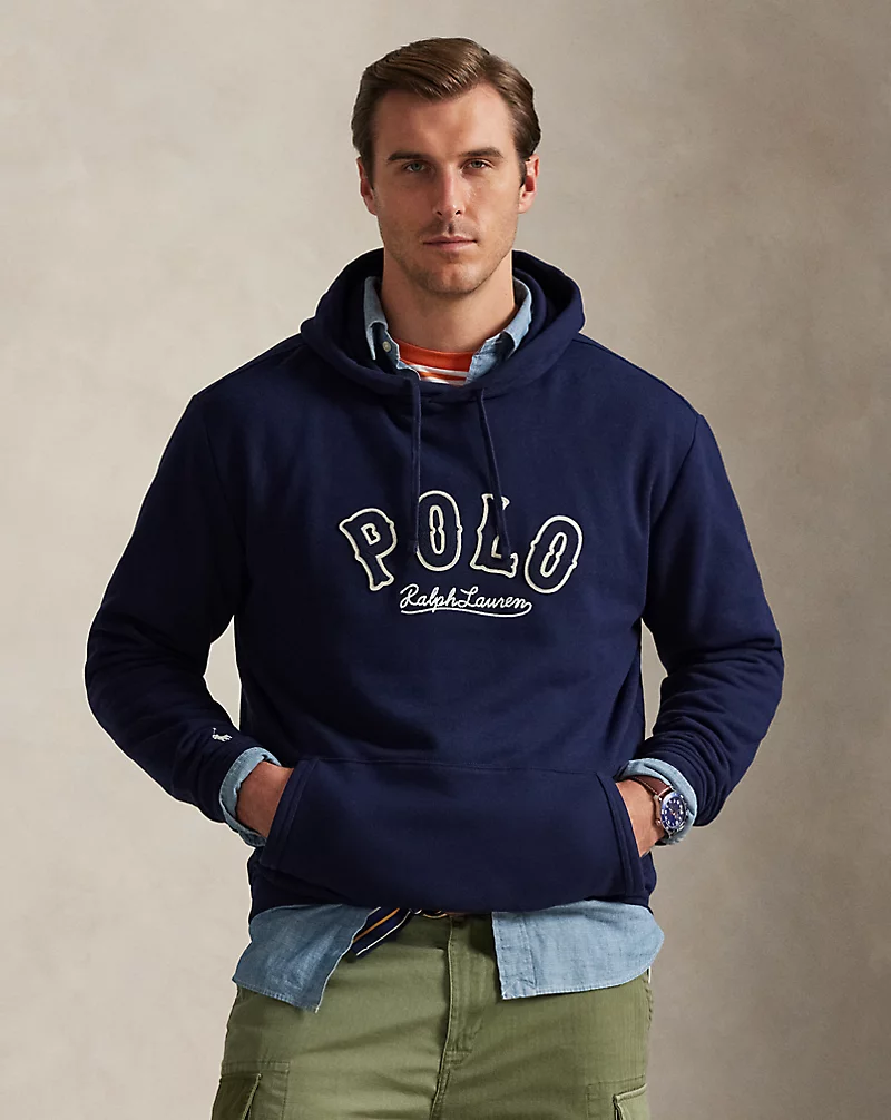 polo golf ralph lauren The RL Fleece Western-Logo Hoodie