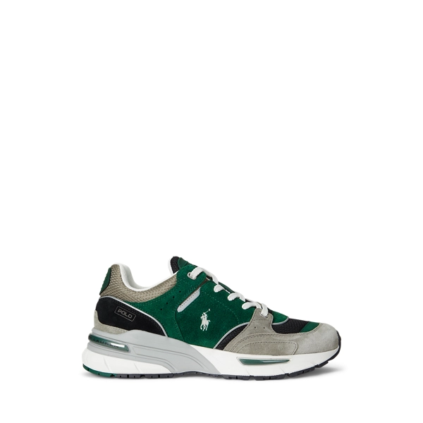 polo golf ralph lauren Trackster 250 Suede & Mesh Sneaker
