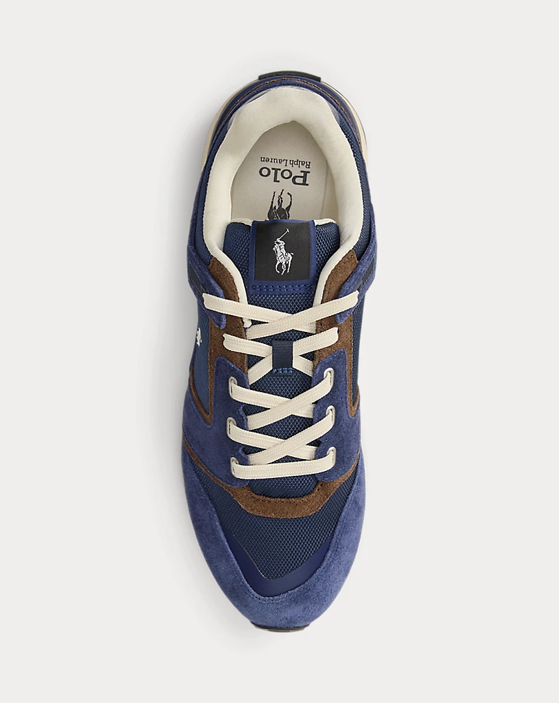 Polo Golf Ralph Lauren Train 89 V2 Suede-Paneled Sneaker