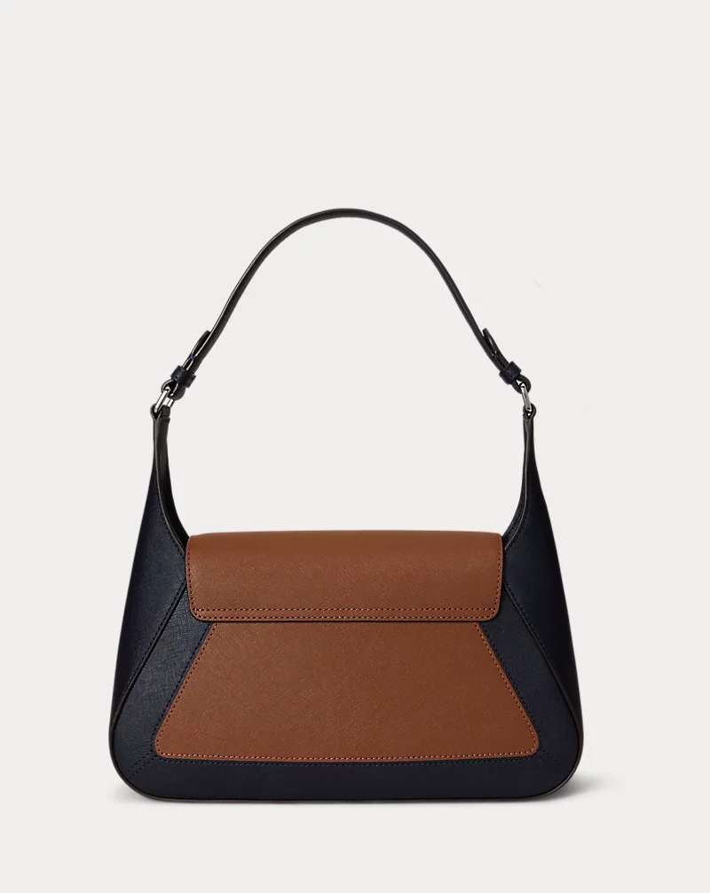 Polo Golf Ralph Lauren Two-Tone Medium Schylar Shoulder Bag