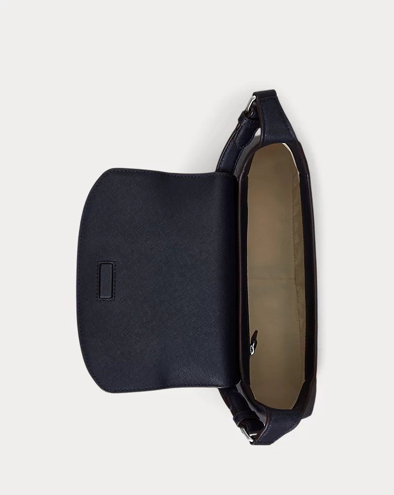 Polo Golf Ralph Lauren Two-Tone Medium Schylar Shoulder Bag