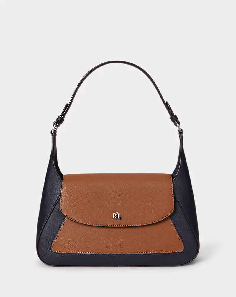 polo golf ralph lauren Two-Tone Medium Schylar Shoulder Bag