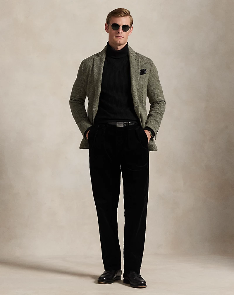 Polo Golf Ralph Lauren Waffle-Knit Fleece Turtleneck