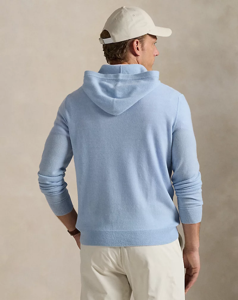 Polo Golf Ralph Lauren Washable Cashmere Hooded Sweater