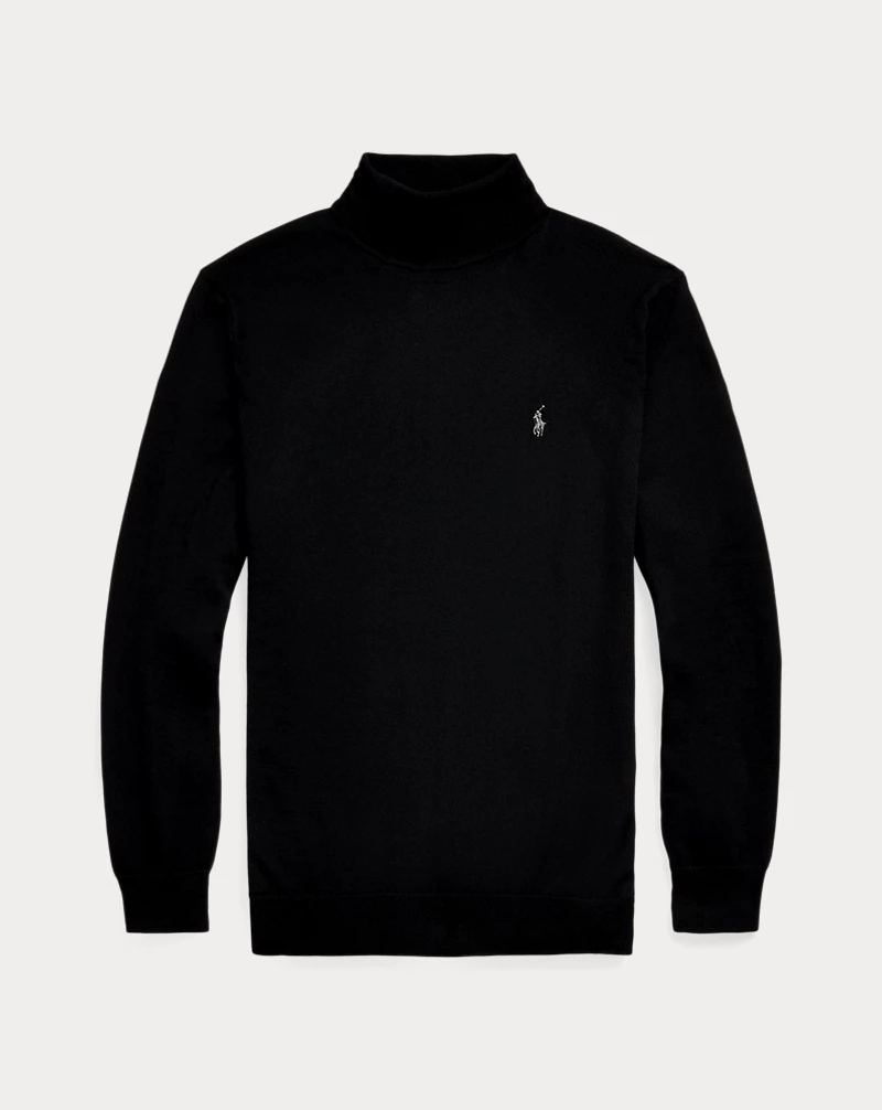 Polo Golf Ralph Lauren Washable Wool Turtleneck Sweater