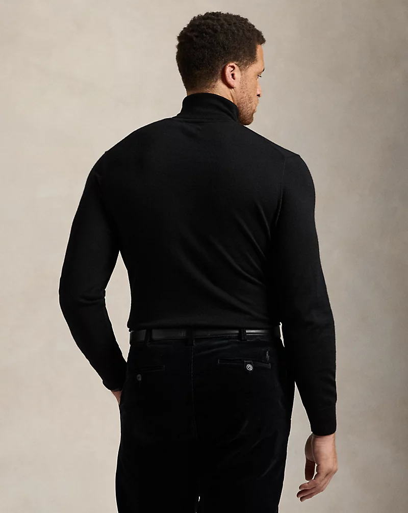 Polo Golf Ralph Lauren Washable Wool Turtleneck Sweater