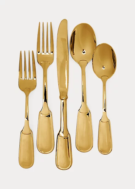 polo golf ralph lauren Wentworth Gold 5-Piece Place Setting