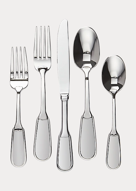 polo golf ralph lauren Wentworth Silver 5-Piece Place Setting