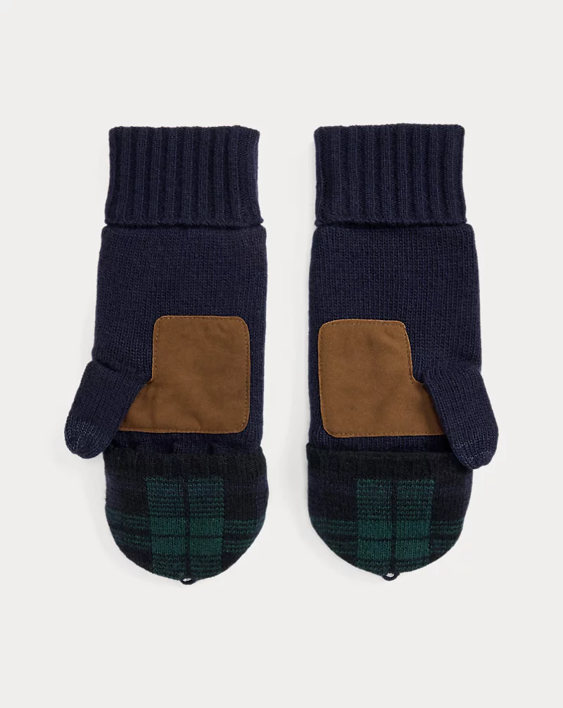 Polo Golf Ralph Lauren Wool-Blend Convertible Touch Gloves