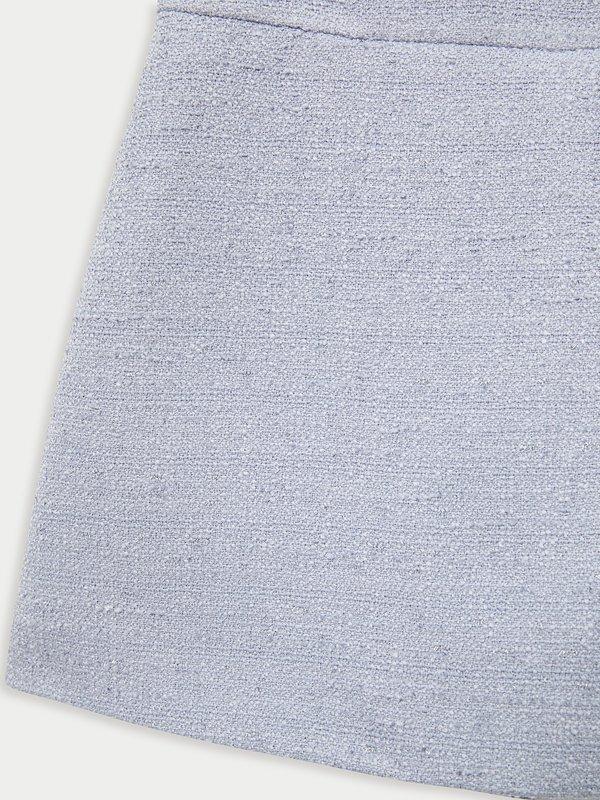 Pomelo Pomelo Asymmetric Skort - Light Blue