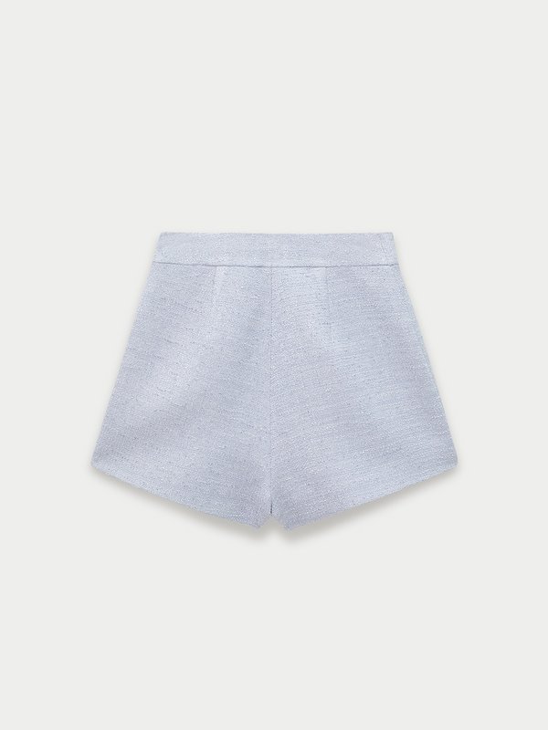 Pomelo Pomelo Asymmetric Skort - Light Blue