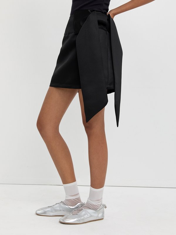 Pomelo Pomelo Asymmetrical Skirt - Black